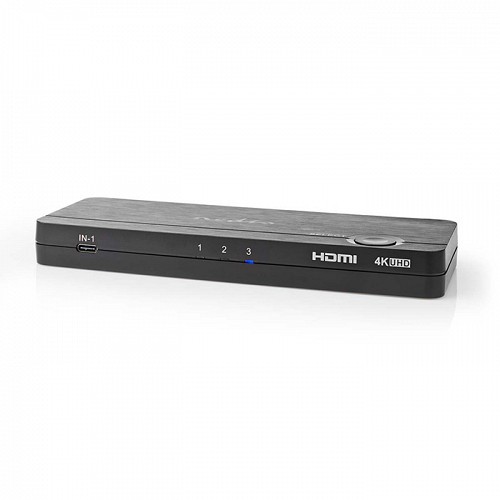 Μετατροπέας / Switch από 2x HDMI + 1x USB-C θηλ. + 2x USB- A θηλ σε 1x HDMI + 2x USB- A θηλ NEDIS VCON6430AT