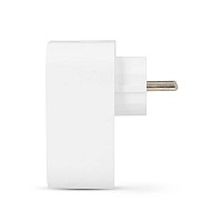Wi-Fi Smart πρίζα με 3 θύρες φόρτισης USB και μετρητή κατανάλωσης ενέργειας, 3680W NEDIS WIFIP151FWT