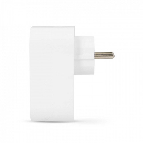 Wi-Fi Smart πρίζα με 3 θύρες φόρτισης USB και μετρητή κατανάλωσης ενέργειας, 3680W NEDIS WIFIP151FWT