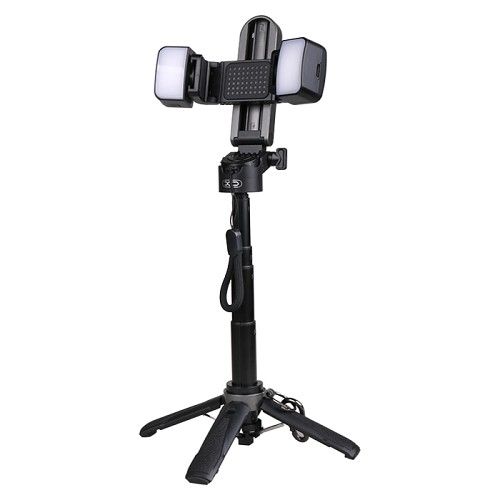 Πολυμορφικό Bluetooth selfie stick με αποσπώμενα φώτα XO SS21