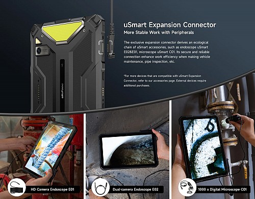 ULEFONE tablet Armor Pad 4 Ultra, 10.36, 8/256GB, 11800mAh, IP68/IP69K, 5G, μαύρο ARMORPAD4ULTRA-BK